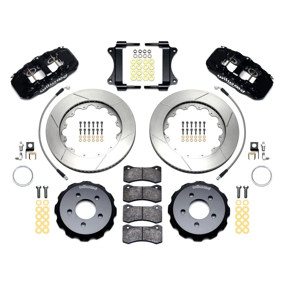 Front AERO6 Hat Kit,14.25, Drilled, Nickel