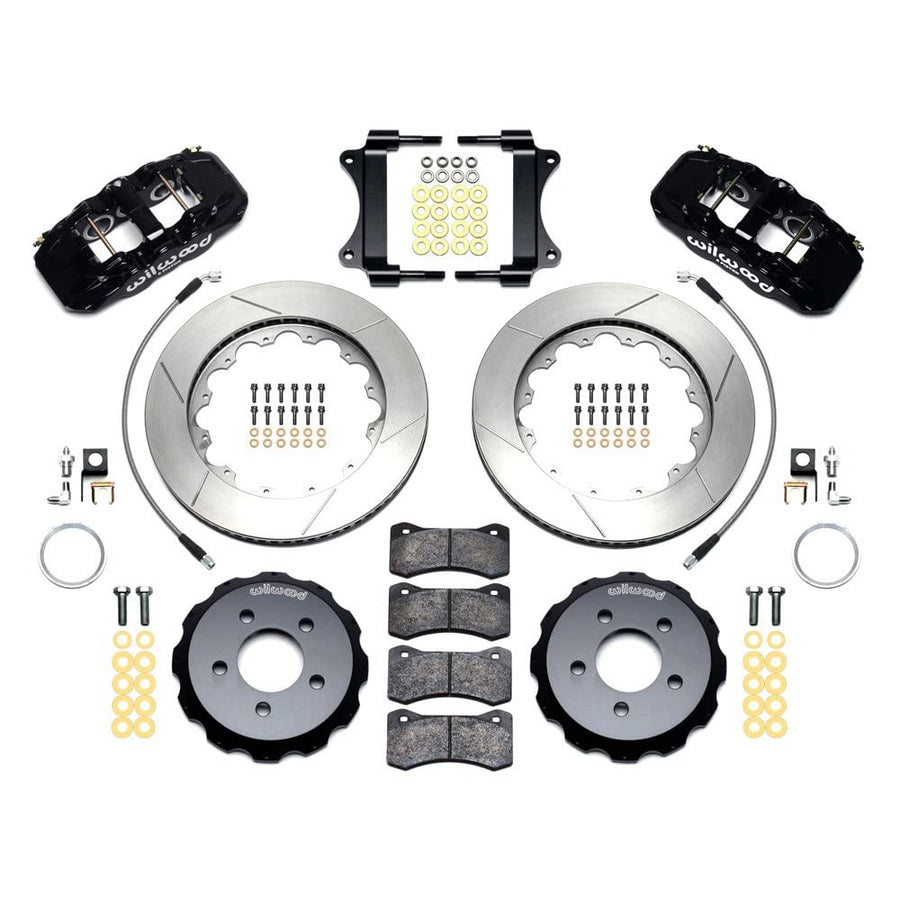 Front AERO6 Hat Kit,14.25, Drilled, Nickel