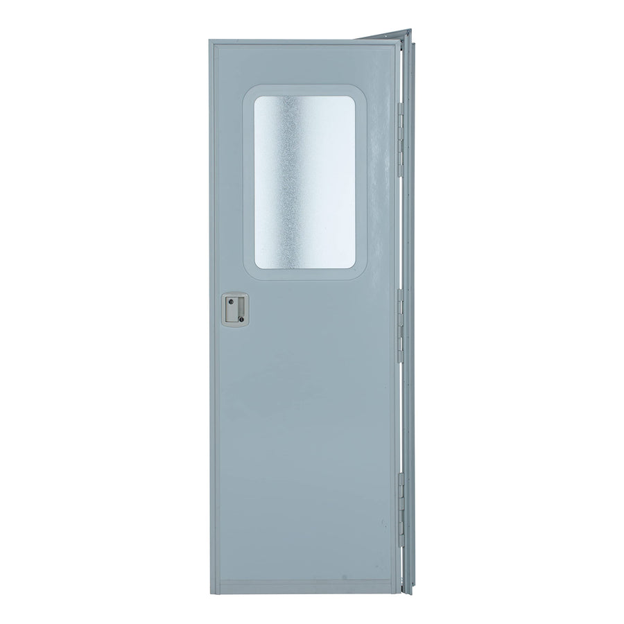 24" x 70" RV Right Square Entry Door Lippert Components v000042628 Polar White