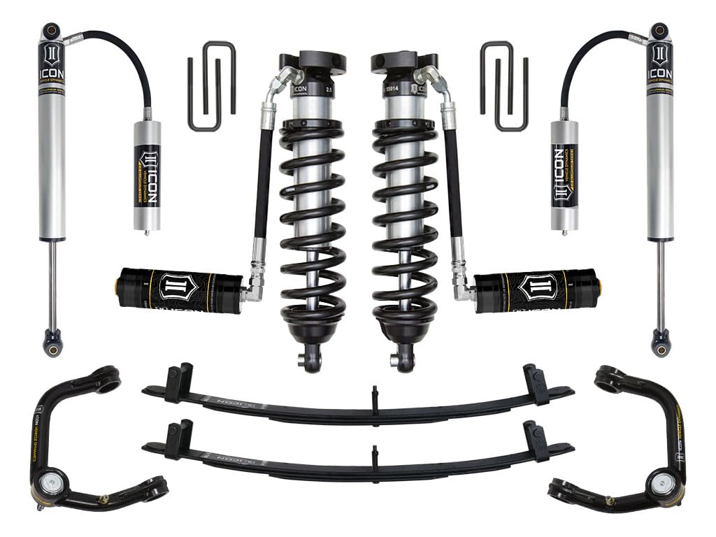 ICON Stage 4 Suspension System, 0-3" Lift Compatible with 1995.5-2004 Toyotaa Tacoma, K53014