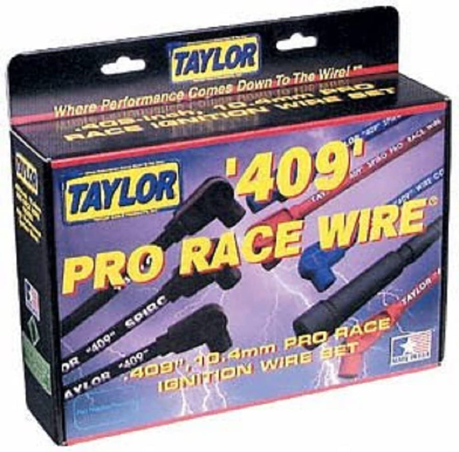 Taylor Cable 79005 Pro-Race 409 Spiro-Wound Core Spark Plug Wire Set