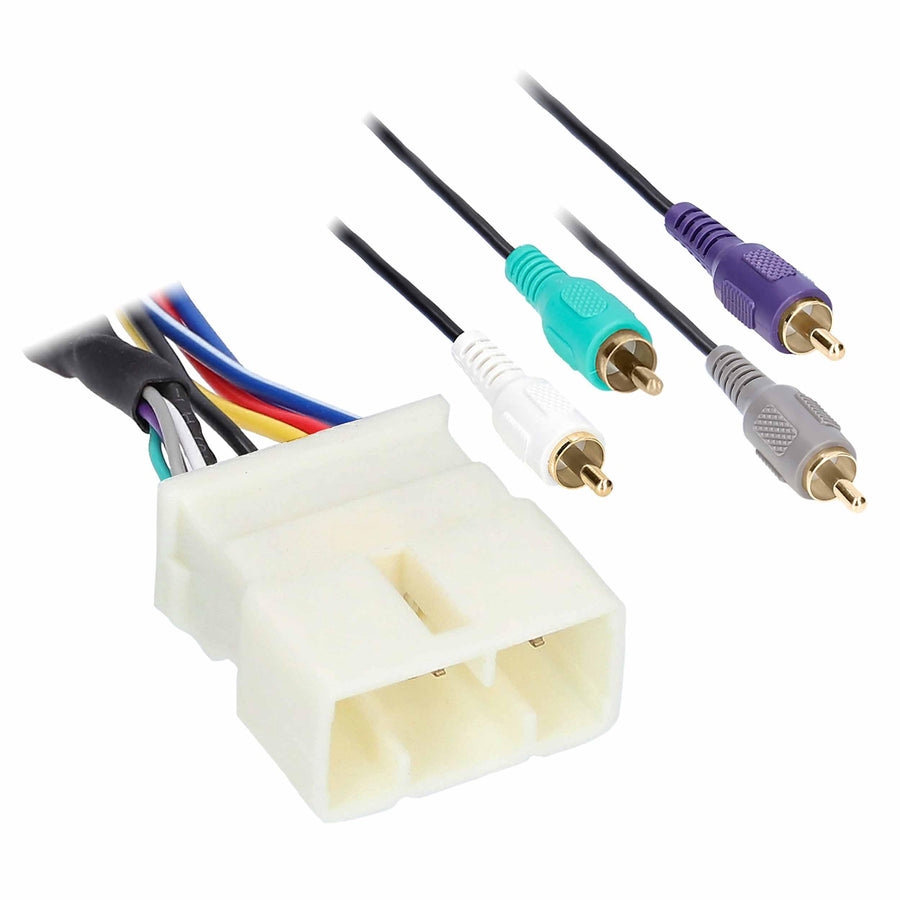 Metra 70-8112 Electronics Radio Wiring Harness for Toyota Amp Integration 15 Pin