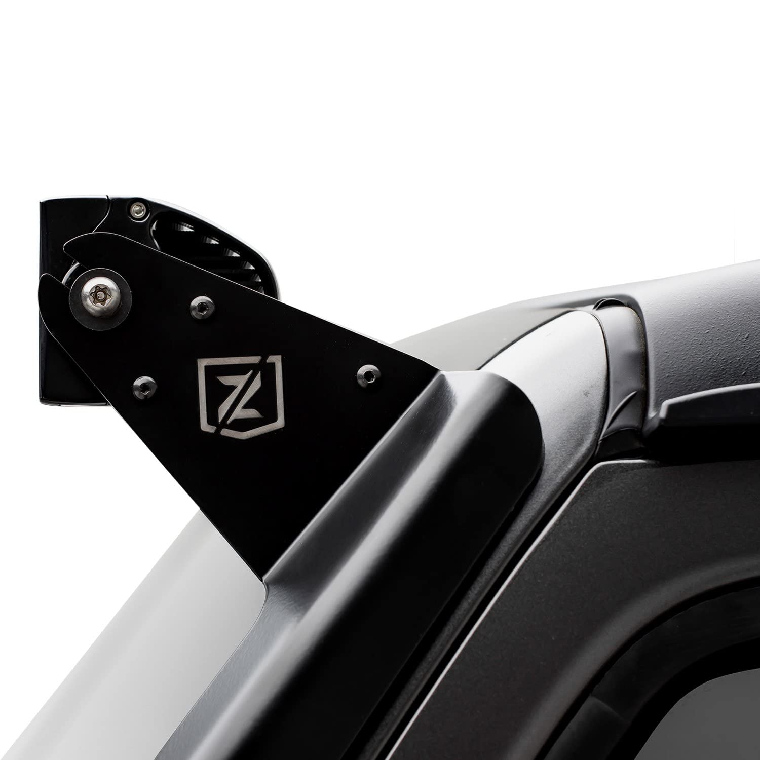 Front Roof Jeep JL, Gladiator LED Bracket to mount (1) 50 or 52 Inch Staight Light Bar - PN #Z374831
