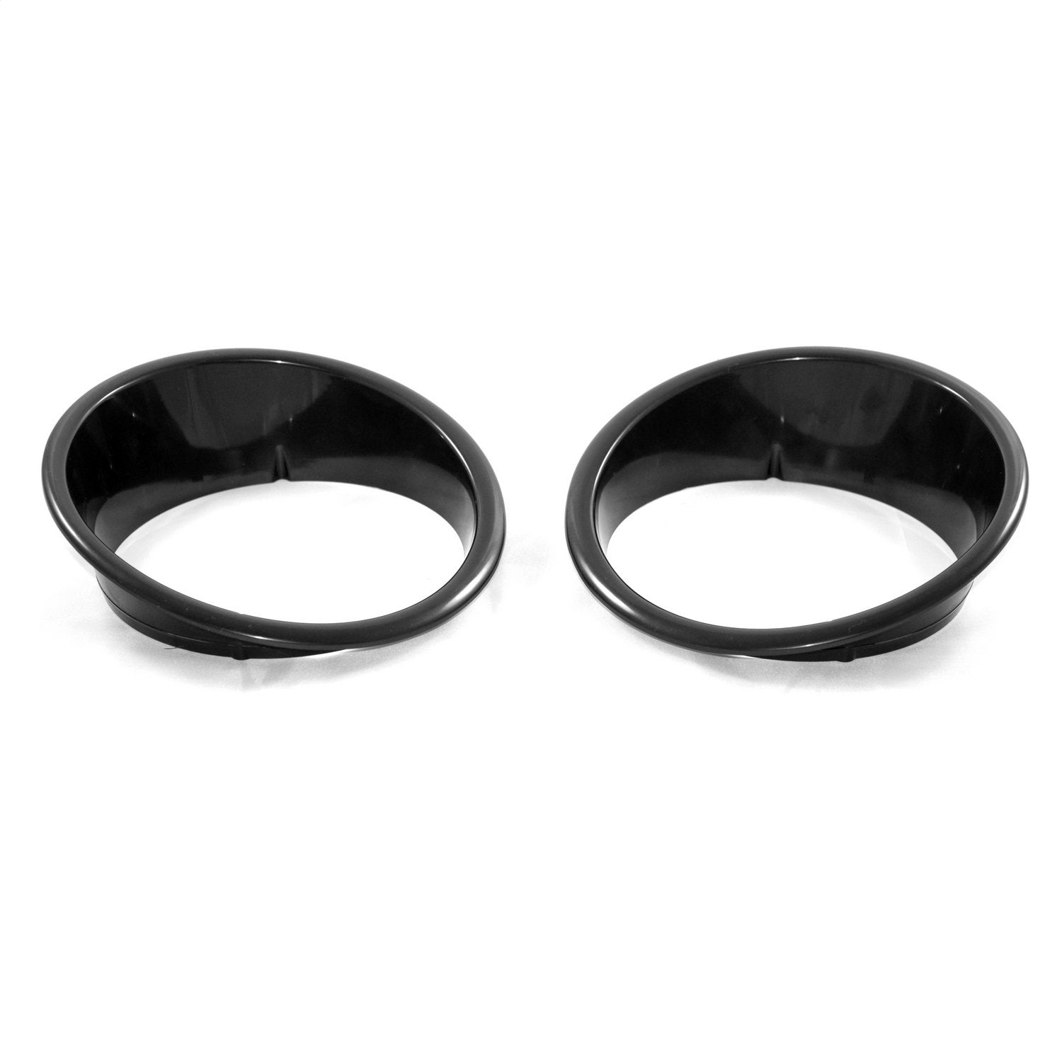 Headlight Bezel Kit, Black | Rugged Ridge | 12419.25 | Fits 2007-2018 Jeep Wrangler JK