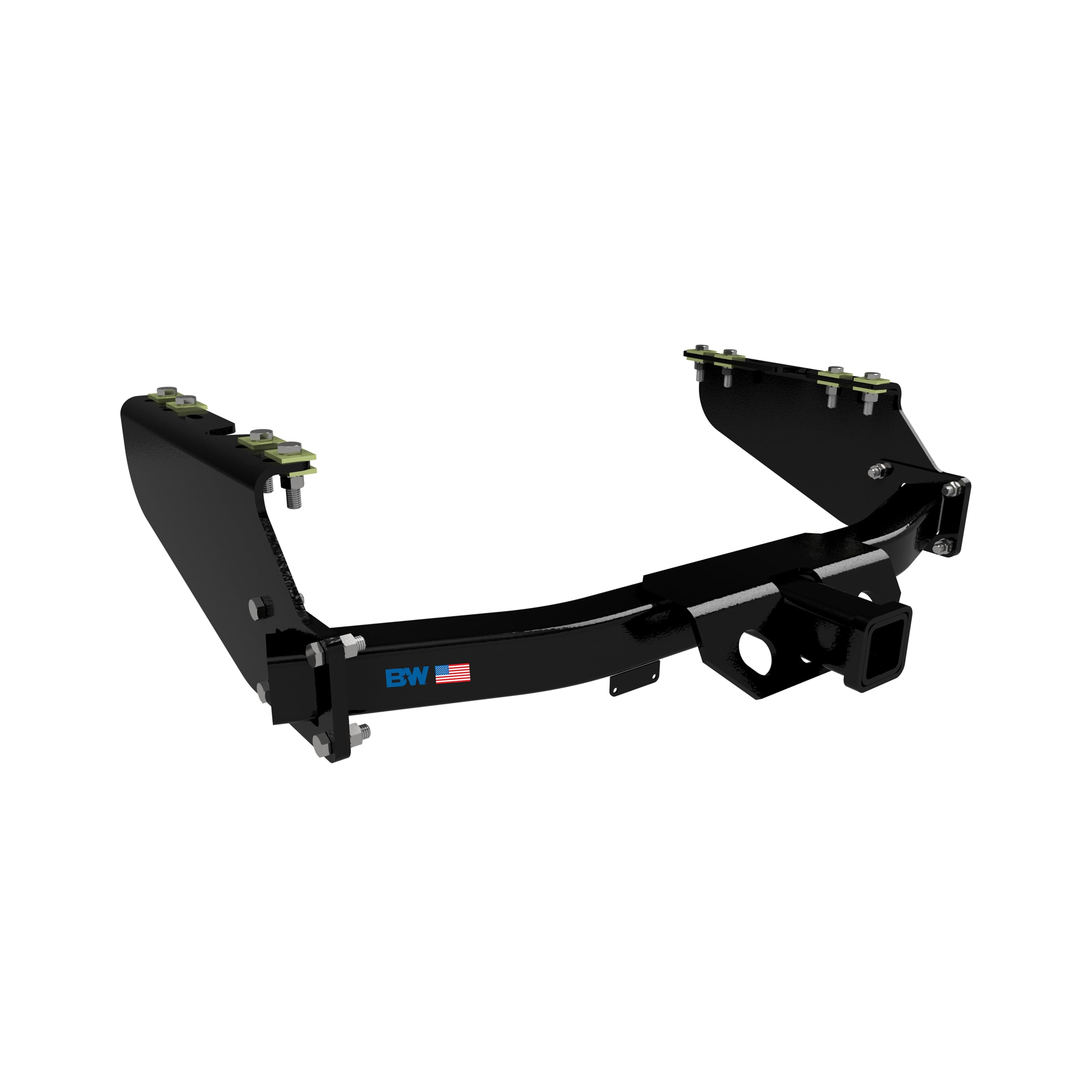 Heavy-Duty Receiver Hitch B&W Trailer Hitches – HDRH25230 - Compatible with 1999-2010 Ford F250 & F350 Trucks with Factory Bumper and 18" Spare