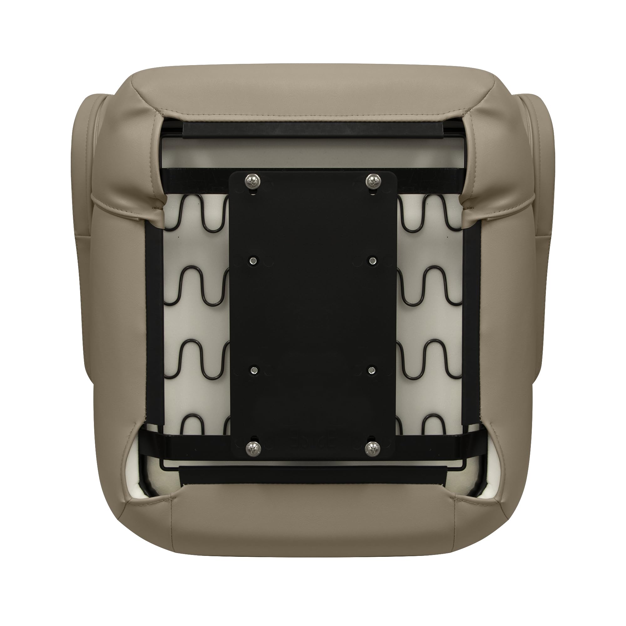 Wise Mid Back 3127-1725 Premier Pontoon/Boat Helm with Flip Up Arm Rests - Mocha Java