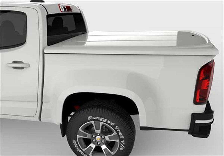 UnderCover RealTruck Lux One-Piece Truck Bed Tonneau Cover | UC1156L-GAN | Fits 2015 - 2020/2022 Chevy/GMC Colorado/Canyon GAN(WA636R) - Silver Ice 5' 3" Bed (62.7")