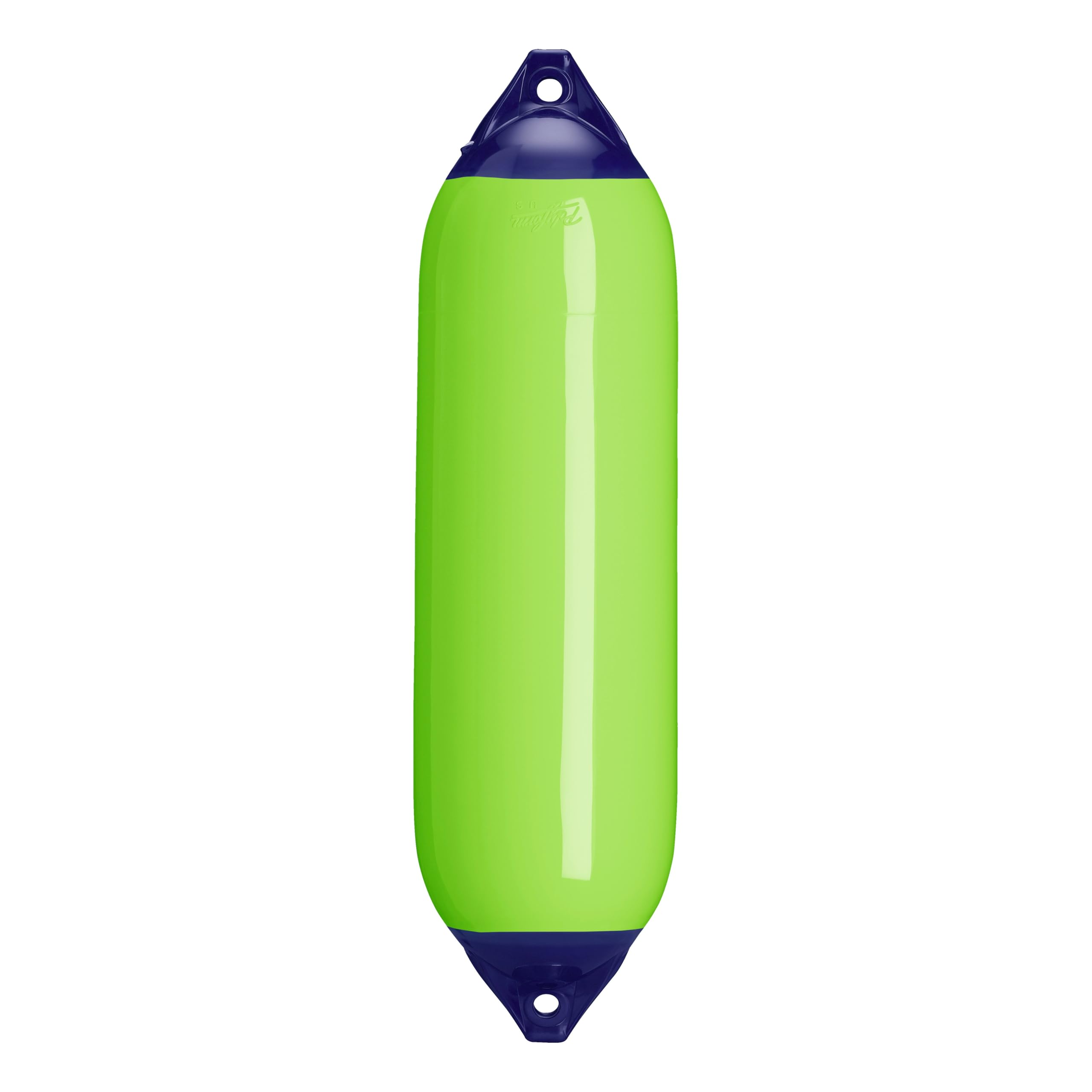 F-6 Standard Polyform Boat Fender - Blue Ropehold Lime