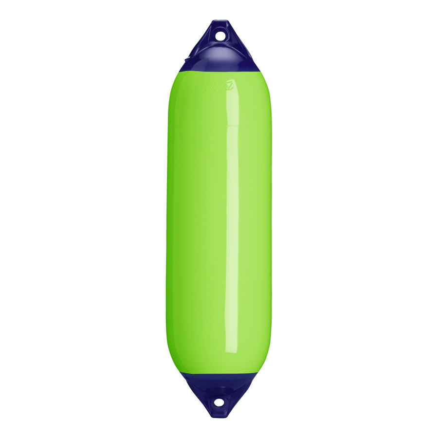 F-6 Standard Polyform Boat Fender - Blue Ropehold Lime
