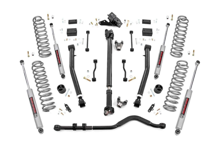 3.5" Lift Kit Rough Country for 2018-2023 Jeep Wrangler JL 2-Door - 62830