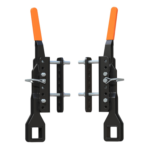 CURT Replacement 19298 TruTrack Trailer-Mounted Weight Distribution Hitch Adjustable Support Brackets with Handles