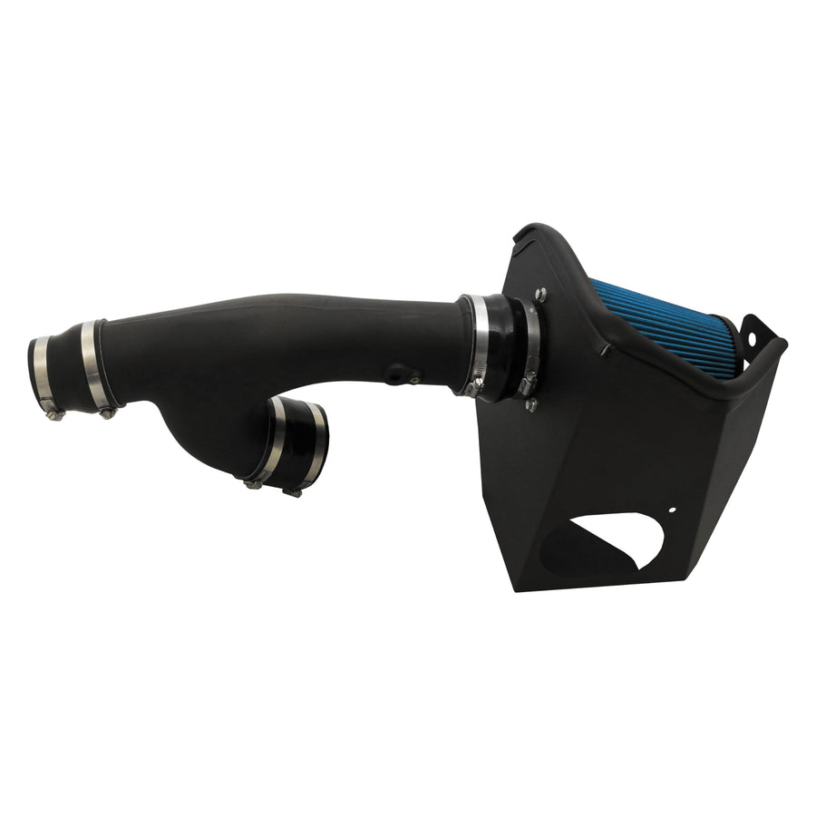 Shielded Box Air Intake System Corsa Performance 619735-O Incl. Blue Air Filter/Metal Heat Shield/Tubing/Adaptors/Hardware