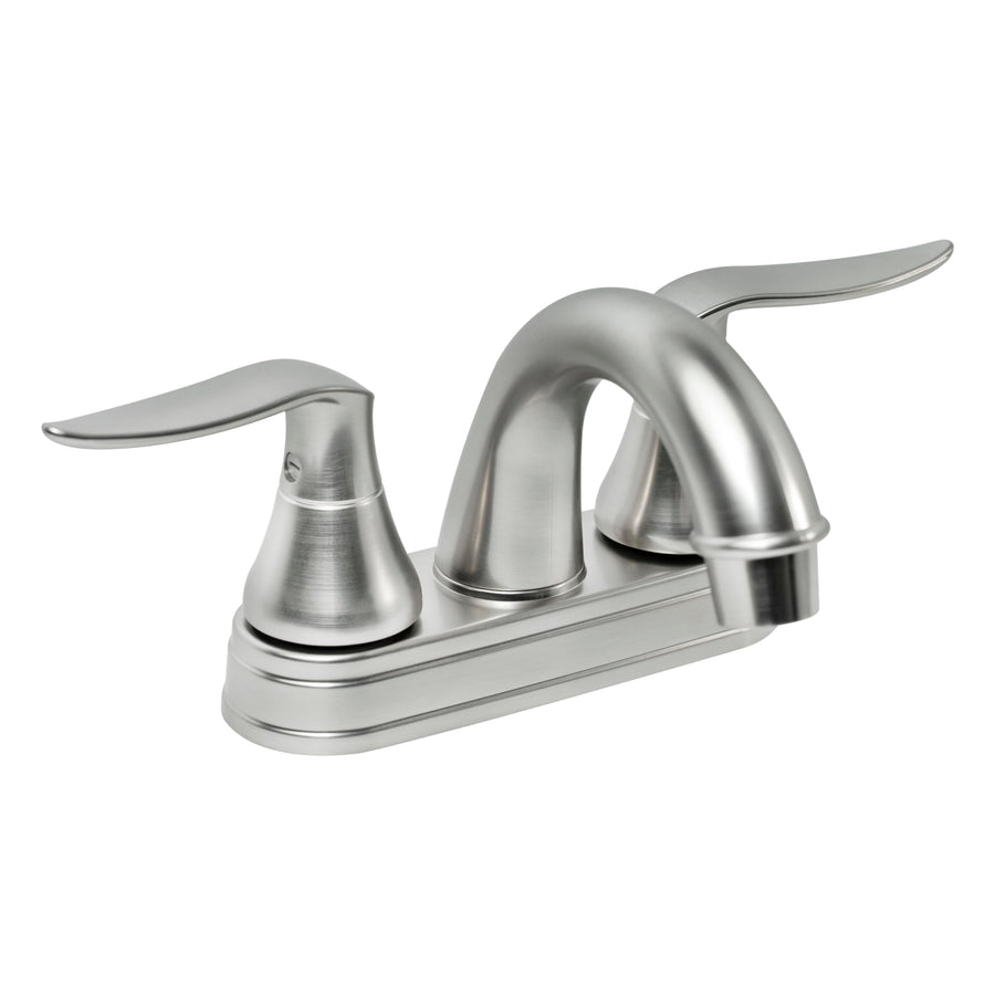 Dura Faucet RV Lavatory Faucet Elegant Arc Spout (Brushed Satin Nickel)