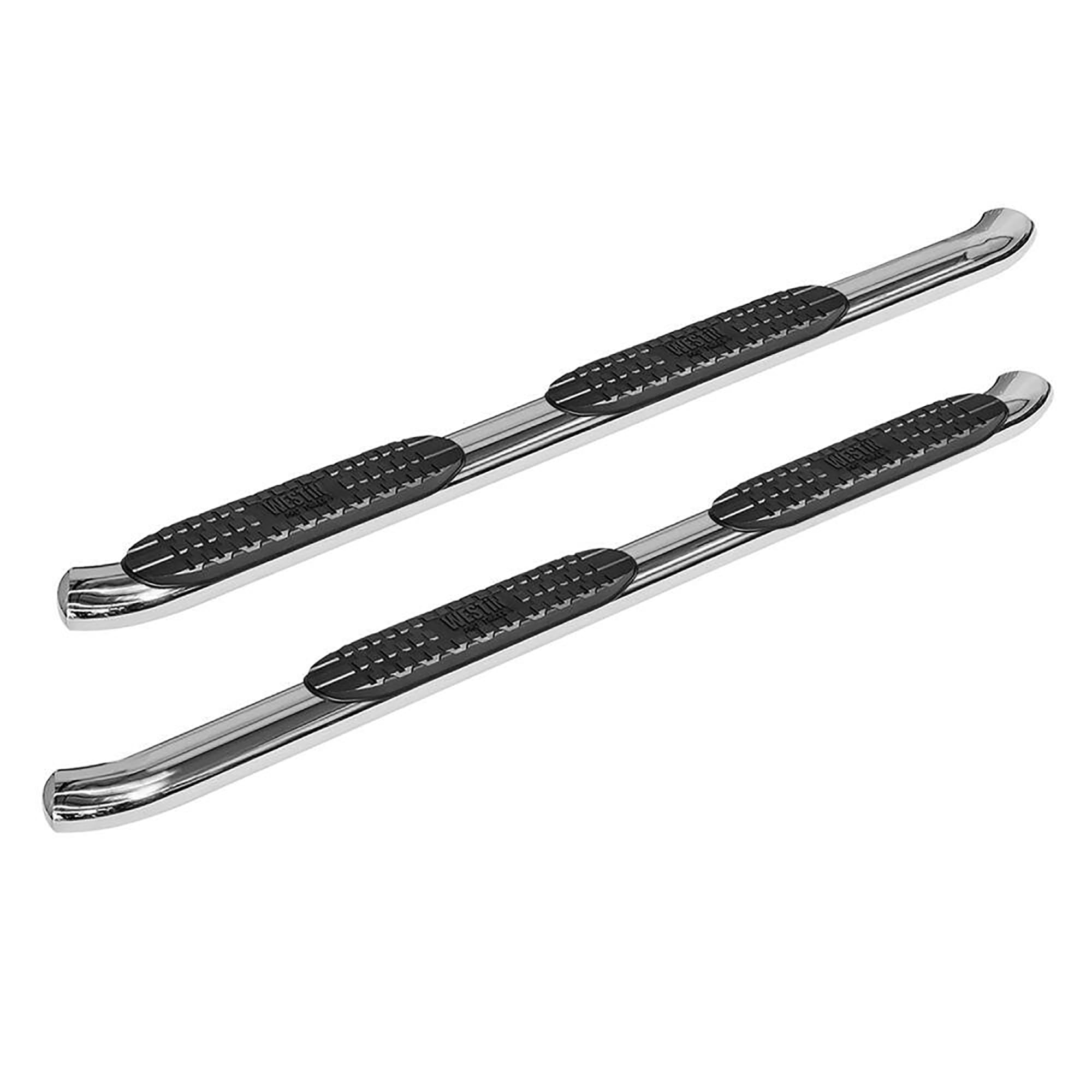 PRO TRAXX 4 Westin Oval Nerf Bars fits 2018-2025 Wrangler JL Unlimited 4Door Polished Pair