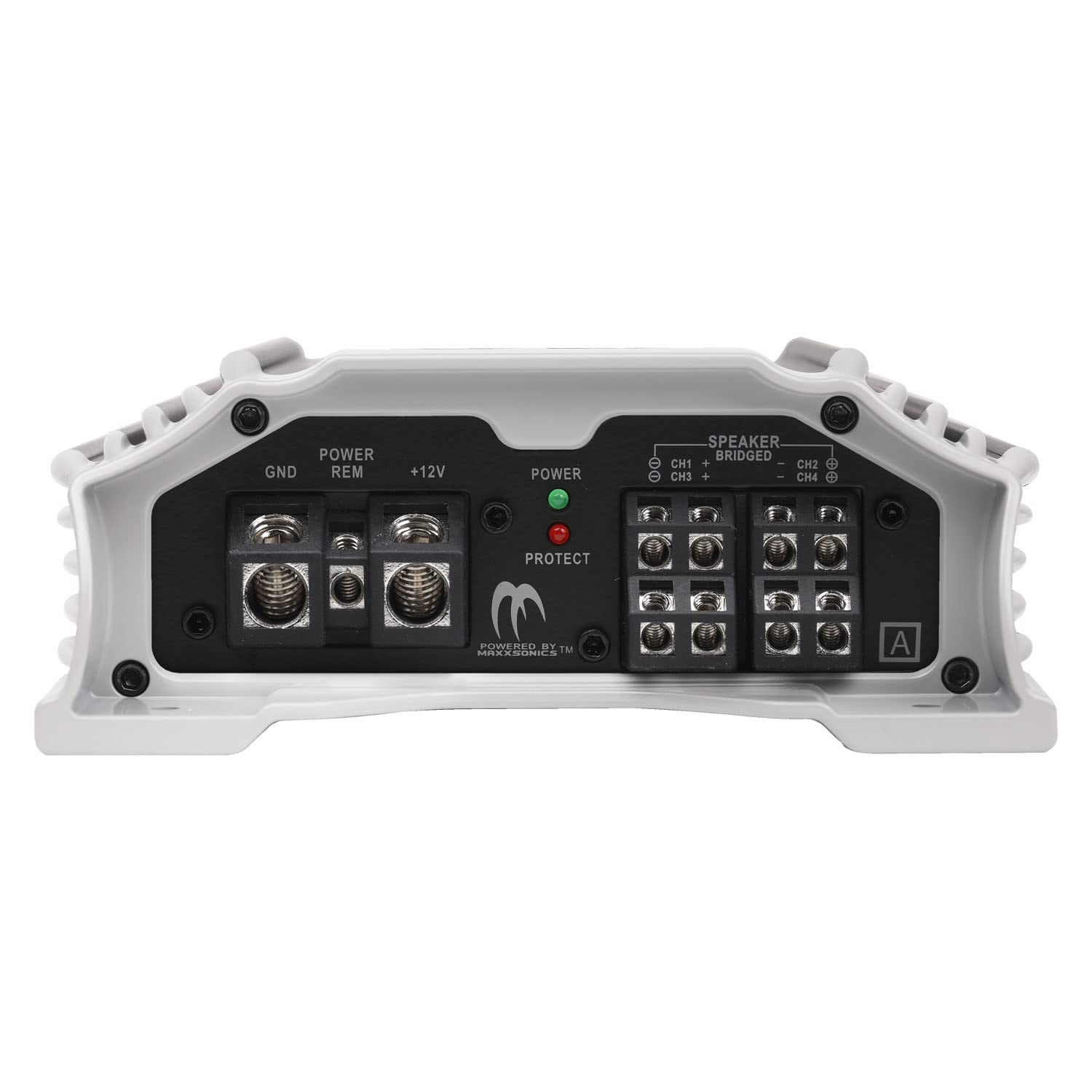 POWERZONE Crunch PZ2-2030.4D 2000 Watt Mono Amplifier, 4-Channel Car Audio Amplifier, Bass Remote Included