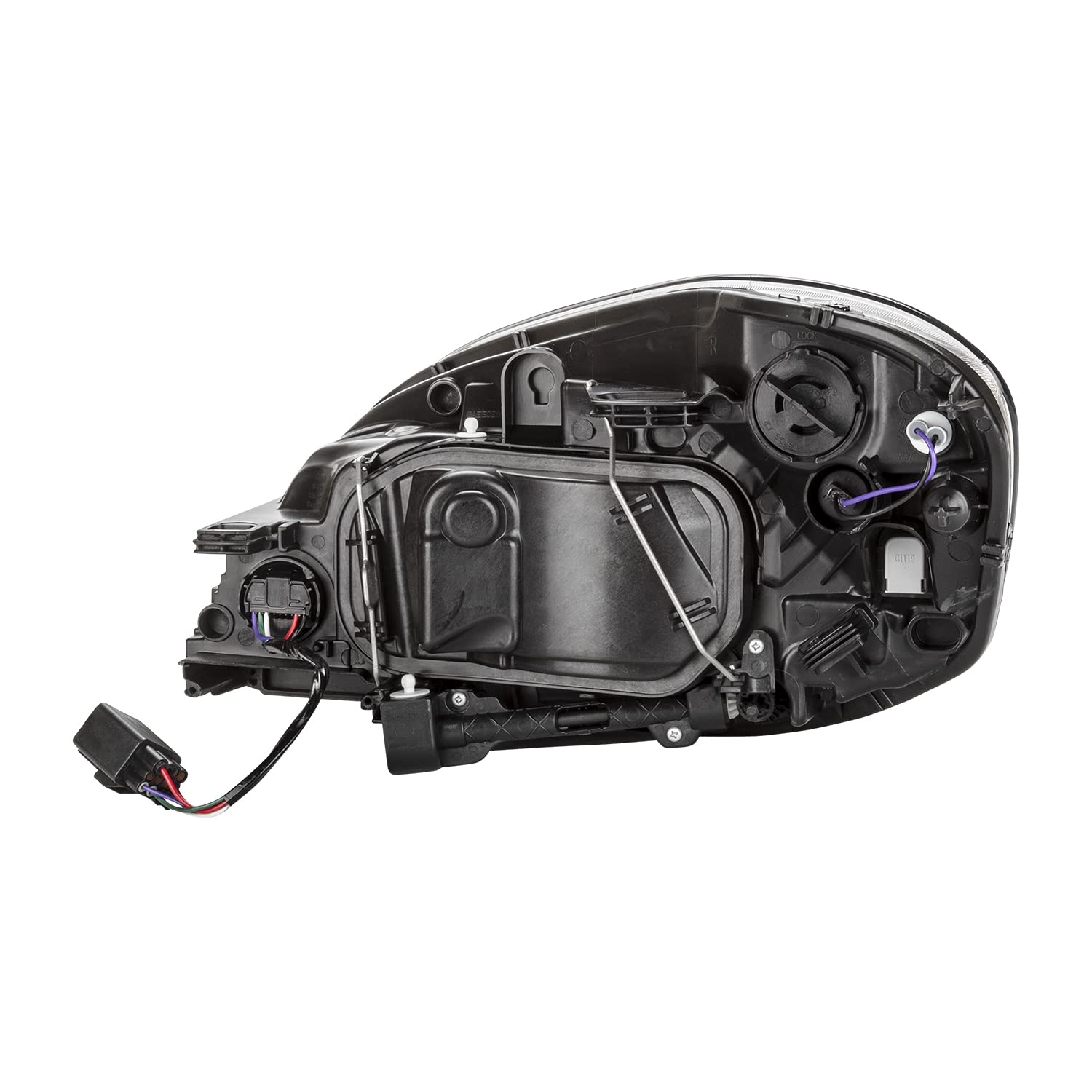 Right TYC Headlight Assembly Compatible with 2010-2013 Volvo XC60