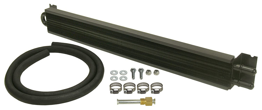 Black Derale 13224 Frame Rail Transmission Cooler