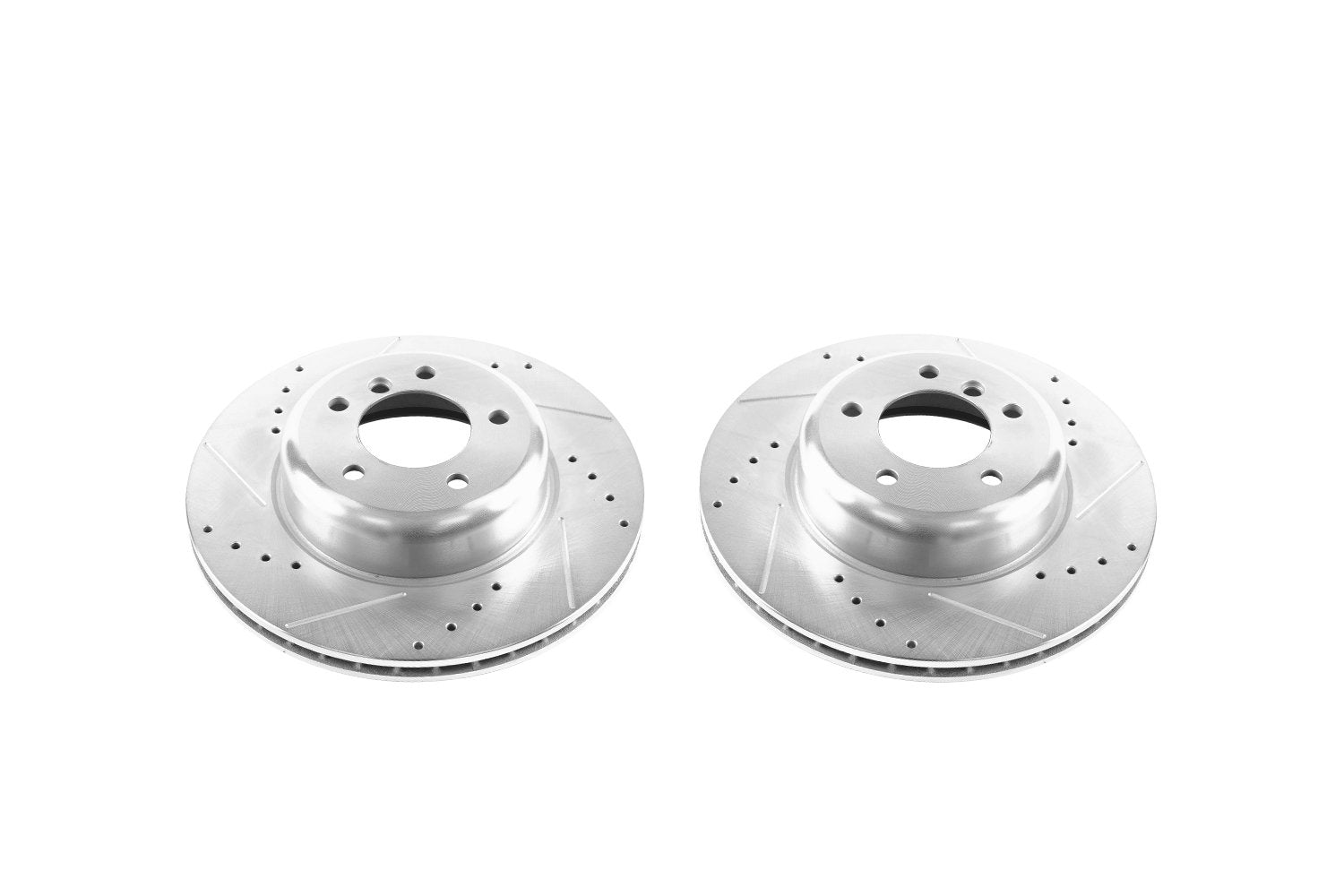 Power Stop EBR1224XPR Evolution Front Drilled and Slotted Rotor Pair For BMW Z4 2009-2016 [Model Specific]