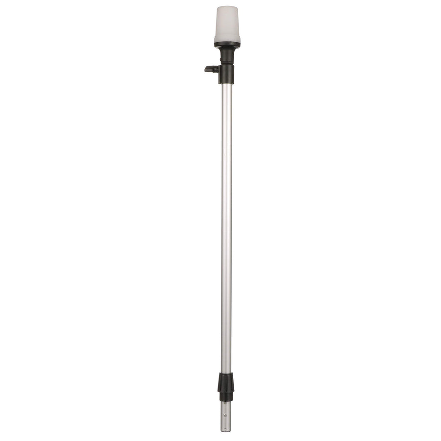 Telescoping Pole Light attwood 5610-48-7, All-Around Light, Height-Adjustable 26-42 inches, 2 Mile 360-Degree Visibility, One Size