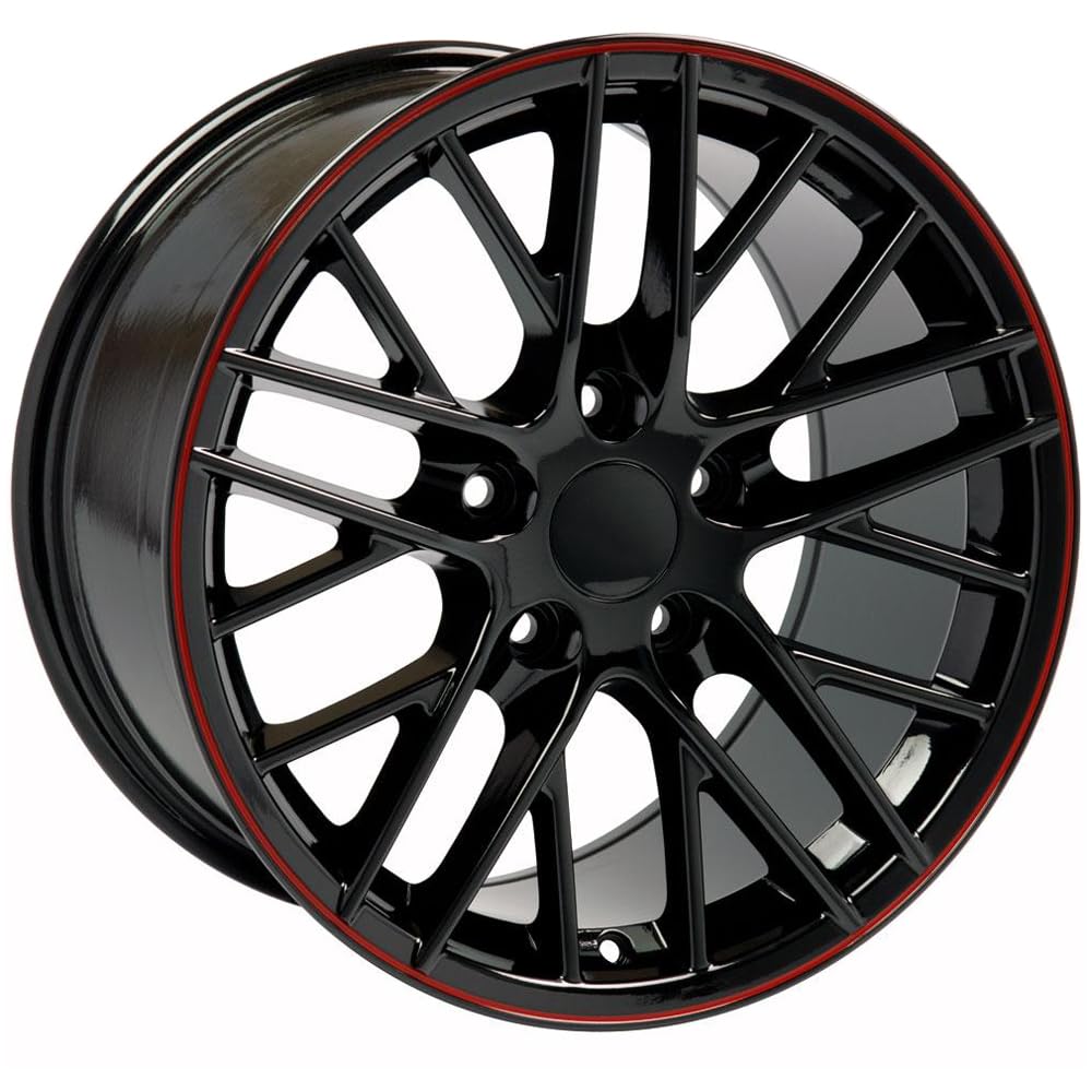 CV08B-18085-5475-56BR Tires OE Wheels LLC Black Wheel Painted (18 x 8.5 inches /5 x 120 mm, 56 mm Offset)