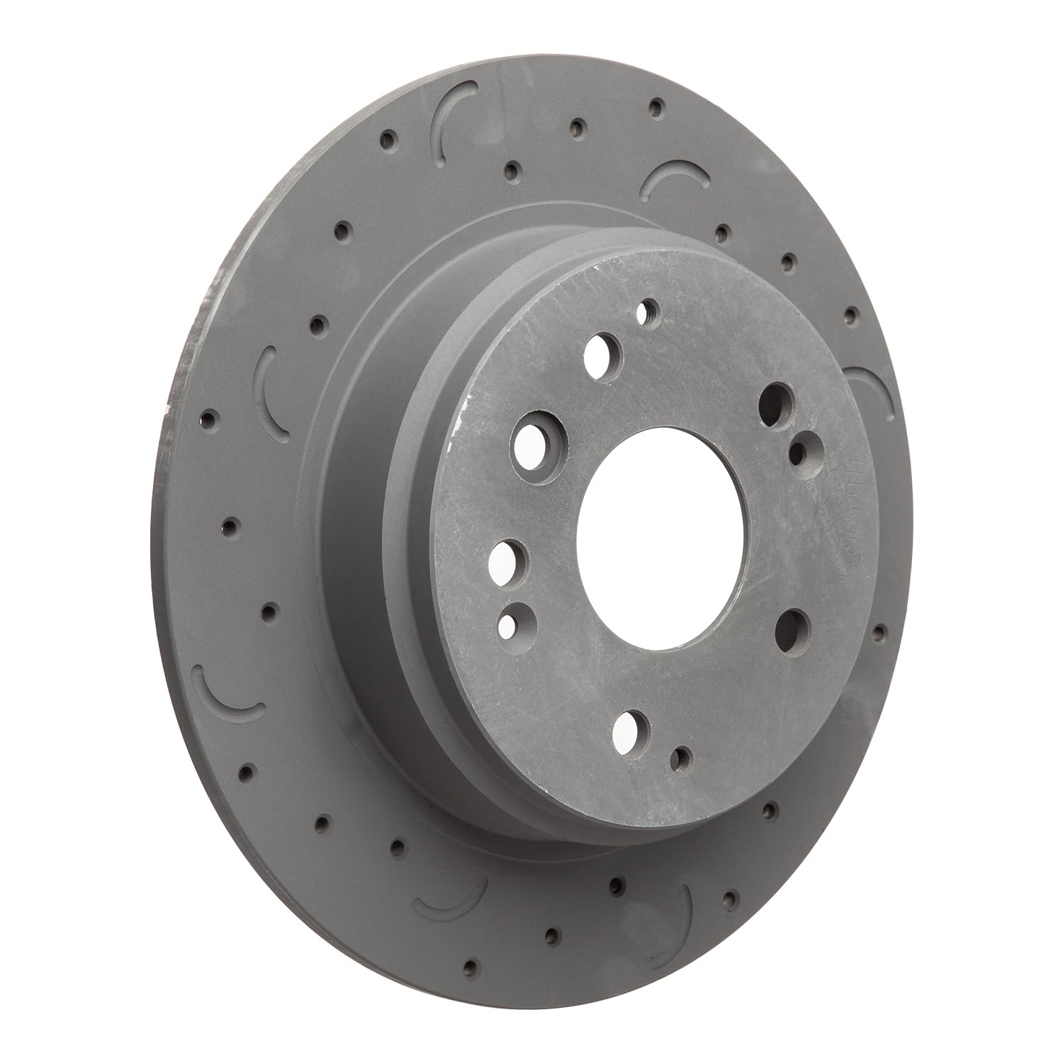 Cross-Drilled and Slotted Hawk Performance Talon HTC5359 Rotors