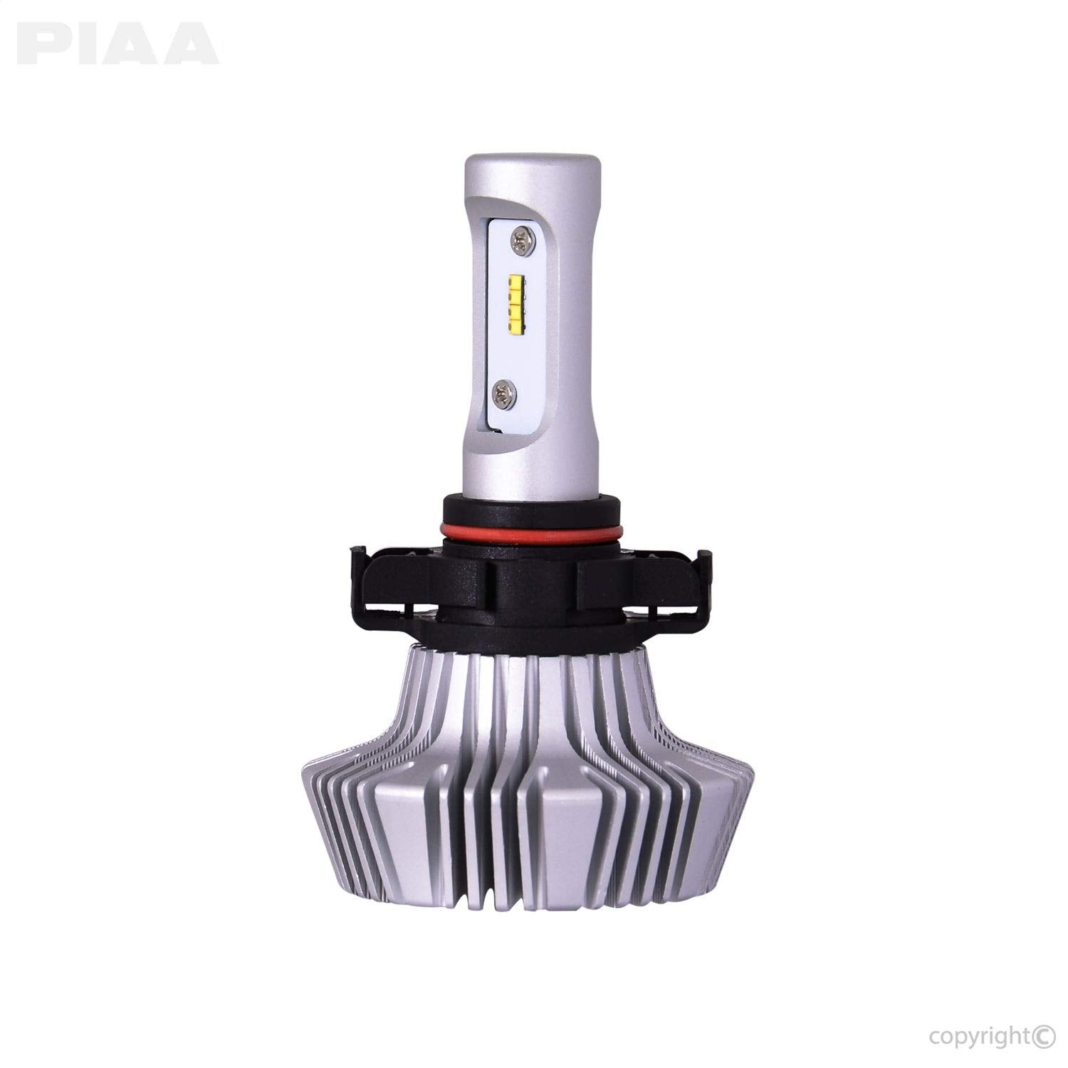 Piaa PSX24 26-17324 White Platinum LED Bulb Kit, 4000 lm (25W - 2 Yr Warranty 6000K 2504)