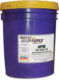 Royal Purple HPM 11689 Gear Lube 80W90 High Performance Synthetic Marine Lubricant - 5 gal.