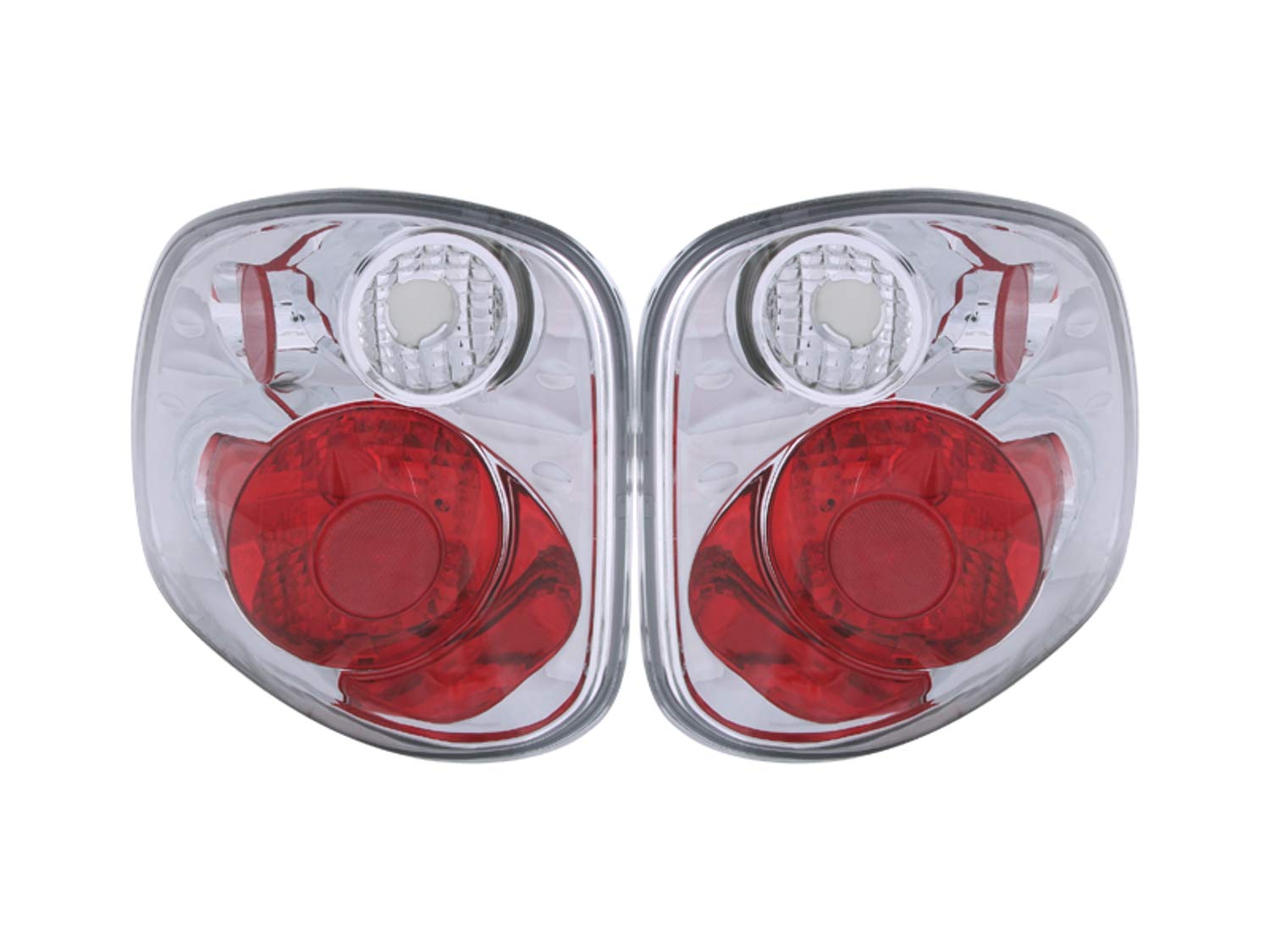 Ford F-150 Anzo USA 211068 Chrome Version 2 Tail Light Assembly - (Sold in Pairs)