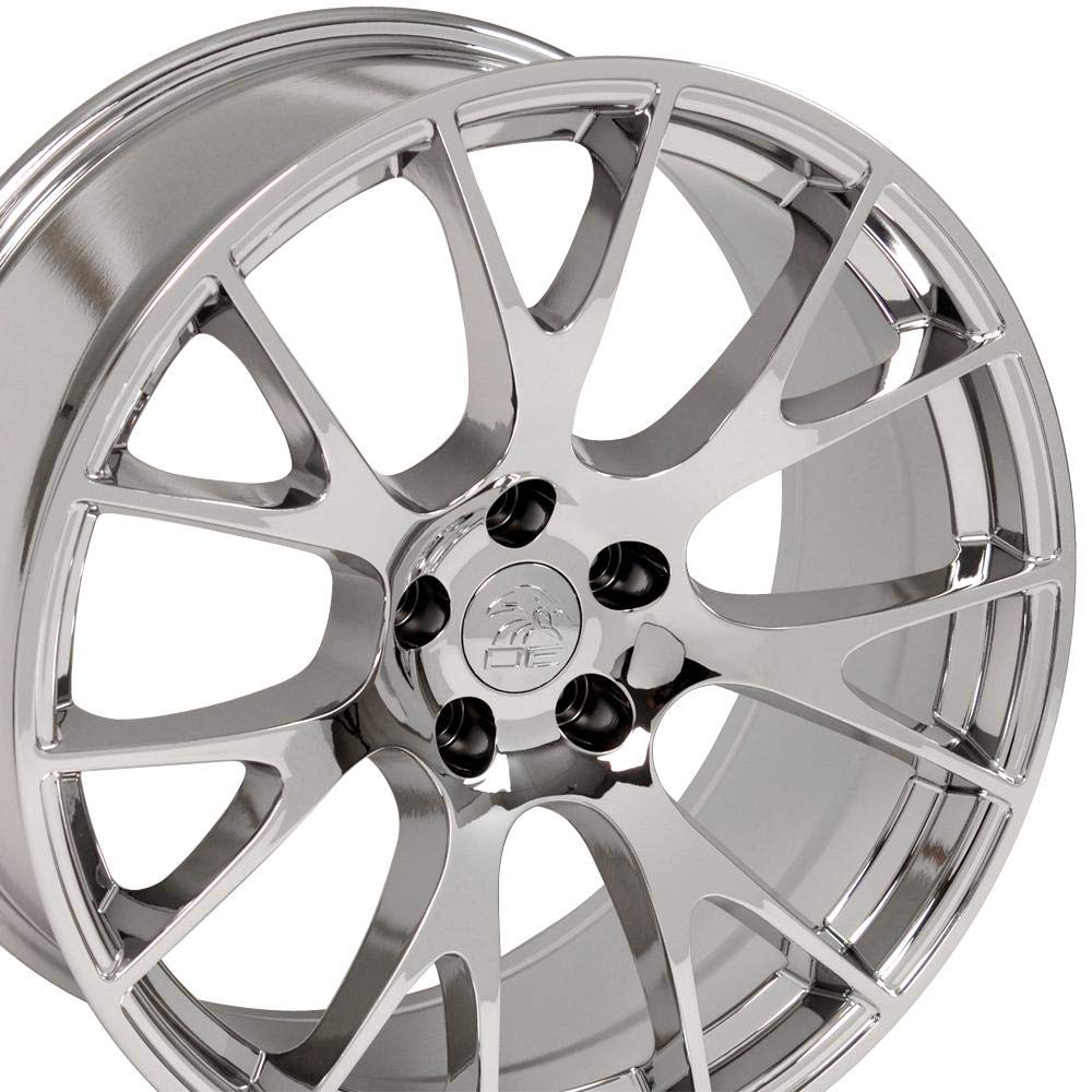 20" Replica Wheel OE Wheels DG15-20090-5115-18C Fits Dodge Hellcat Rim 20x9 Chrome Wheel