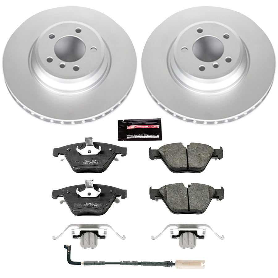 Power Stop Z23 Evolution CRK5774 Geomet® Coated Front Brake Kit