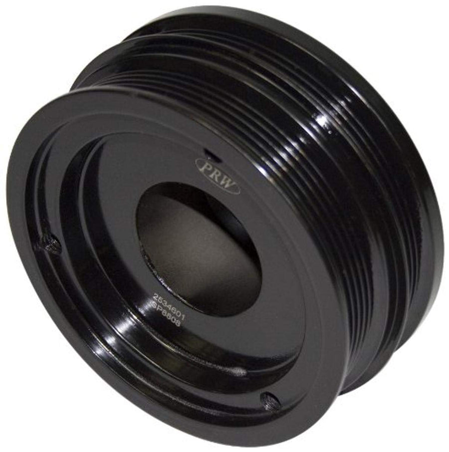 FluidGel PRW 2534601 Black UnderDrive Serpentine Pulley Damper for GM 5.7L LS1 1998-02