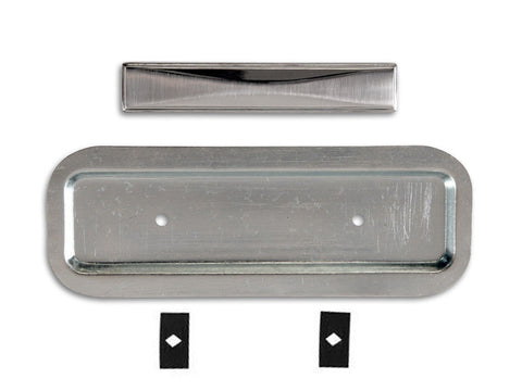 67 Deluxe Seat Button W/Retainer Scott Drake C7ZB-6564824-K