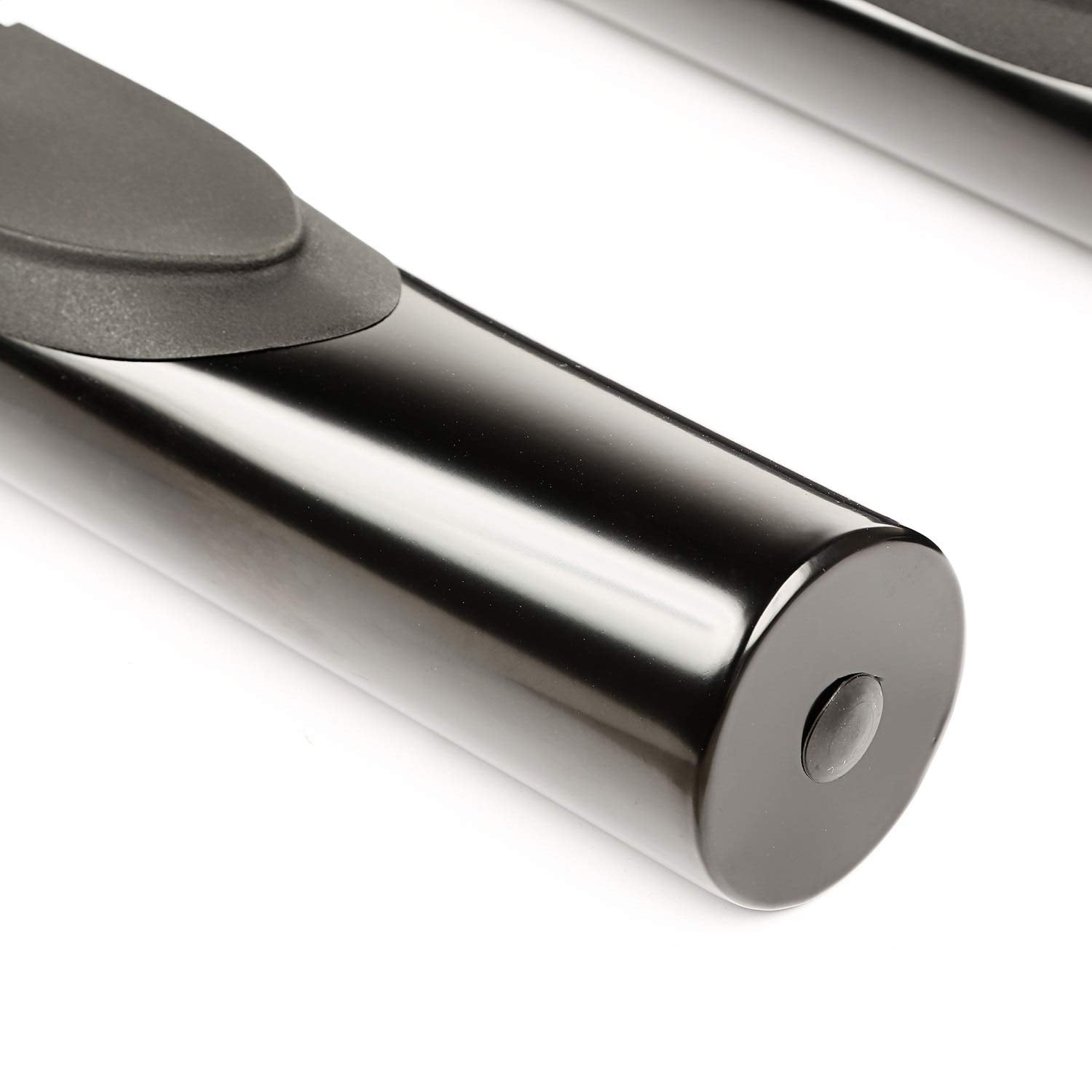 Rugged Ridge Tube Side Step Kit 11591.11, Round, 3 Inch, Black; 15-Current Jeep Renegade BU