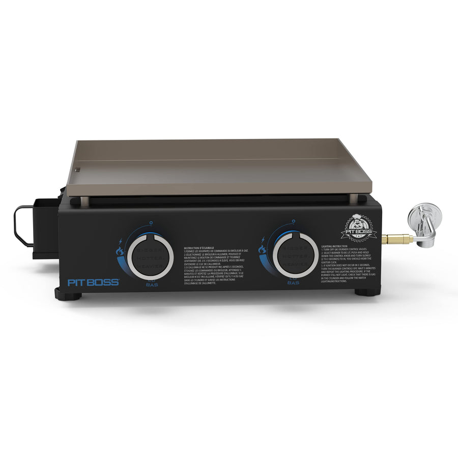 2-Burner Pit Boss 10960 Tabletop Griddle, Black