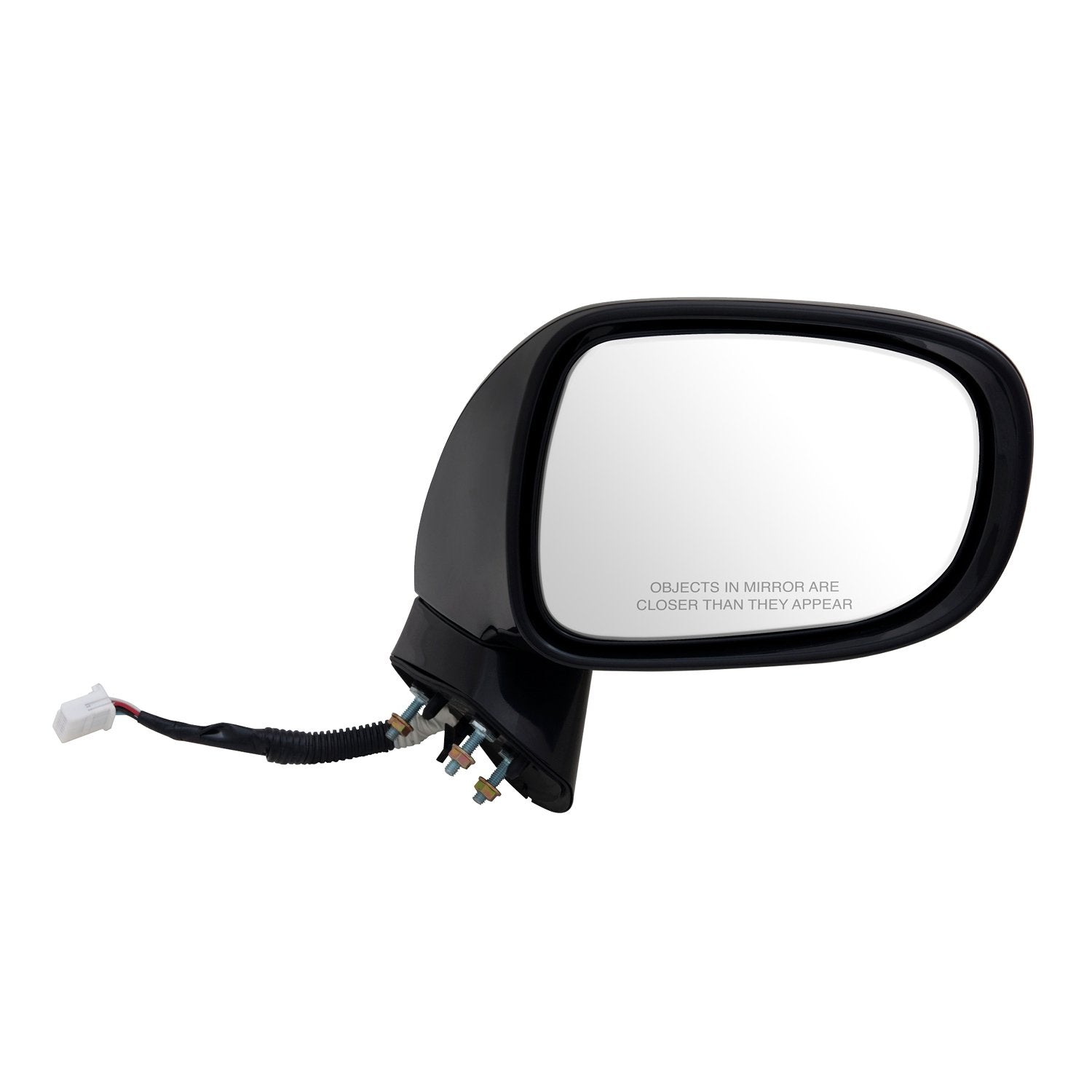 Fit System Mirror Passenger Side for Lexus ES350, Black, PTM, w/Puddle lamp, Memory, Foldaway, Heated Power