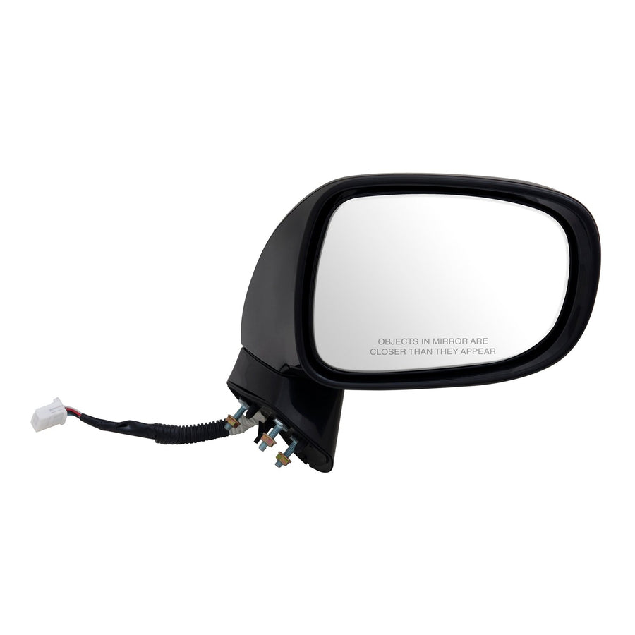 Fit System Mirror Passenger Side for Lexus ES350, Black, PTM, w/Puddle lamp, Memory, Foldaway, Heated Power