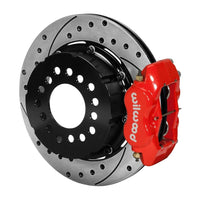 P/S FDLI Rear Kit, Drilled, Red