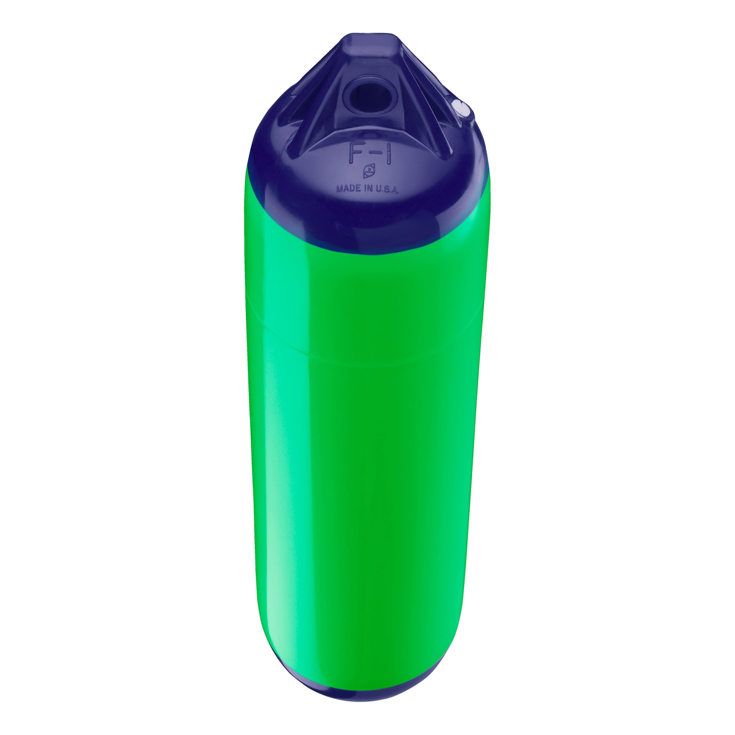 Polyform F-Series Boat Fender Standard F-1 Blue Ropehold - Green