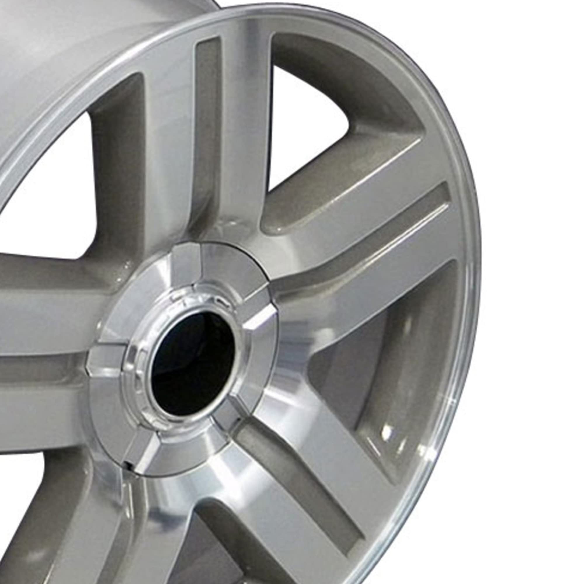 CV84-20085-6550-31MS OE Wheels: 20" Replica Wheel Cv84 Fits Chevrolet Silverado 20X8.5 Silver Wheel