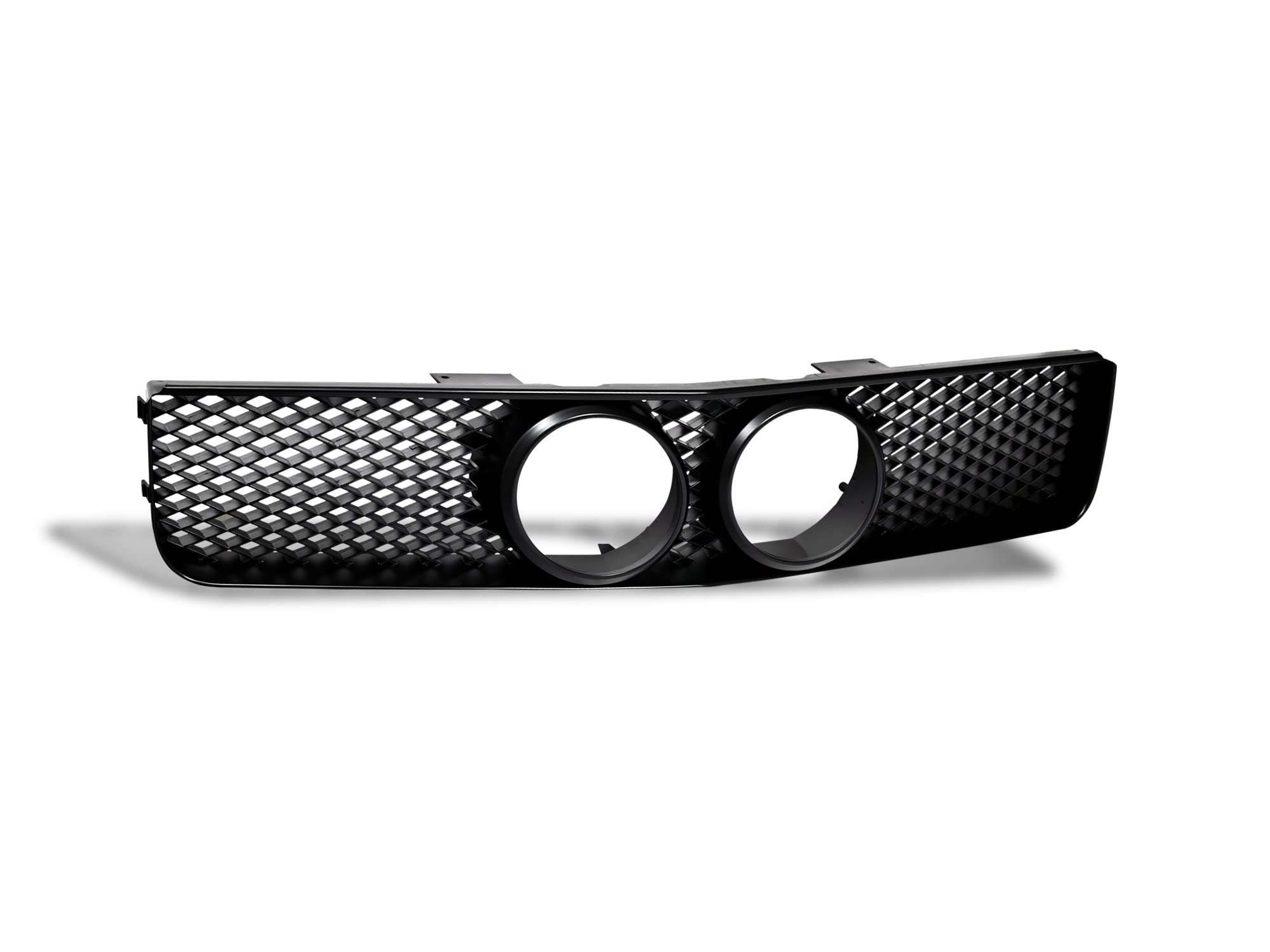 GT Style Armordillo USA 7165533 Front Hood Grille - Matte Black Fits 2005-2009 Ford Mustang
