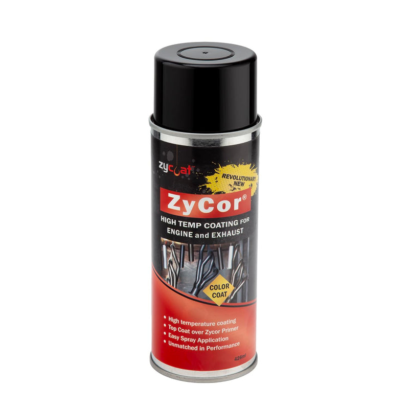 ZyCoat 18013 ZyCor DIY High Temperature Aerosol Coating - Gasser White Color Coat, 13 Ounce
