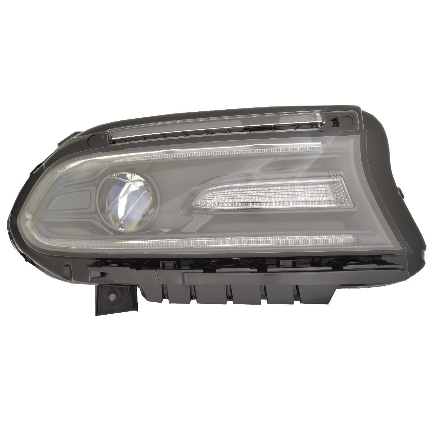 Dodge Charger 18-21 Headlight HAL without Logo RH Passenger Side ACK Automotive Replaces OEM: 68541680AA Partslink: CH2503337