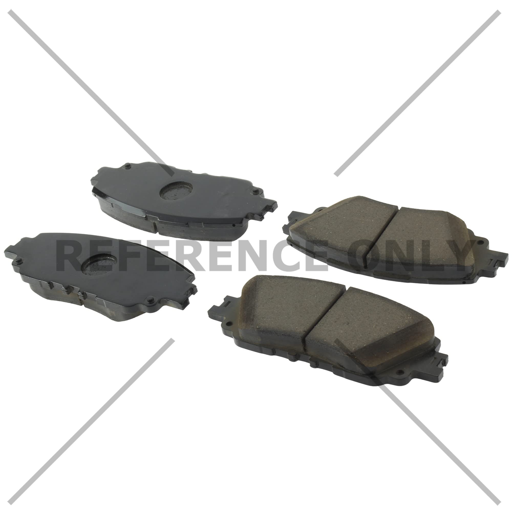 Ceramic Brake Pads Posi-Quiet with Shims
