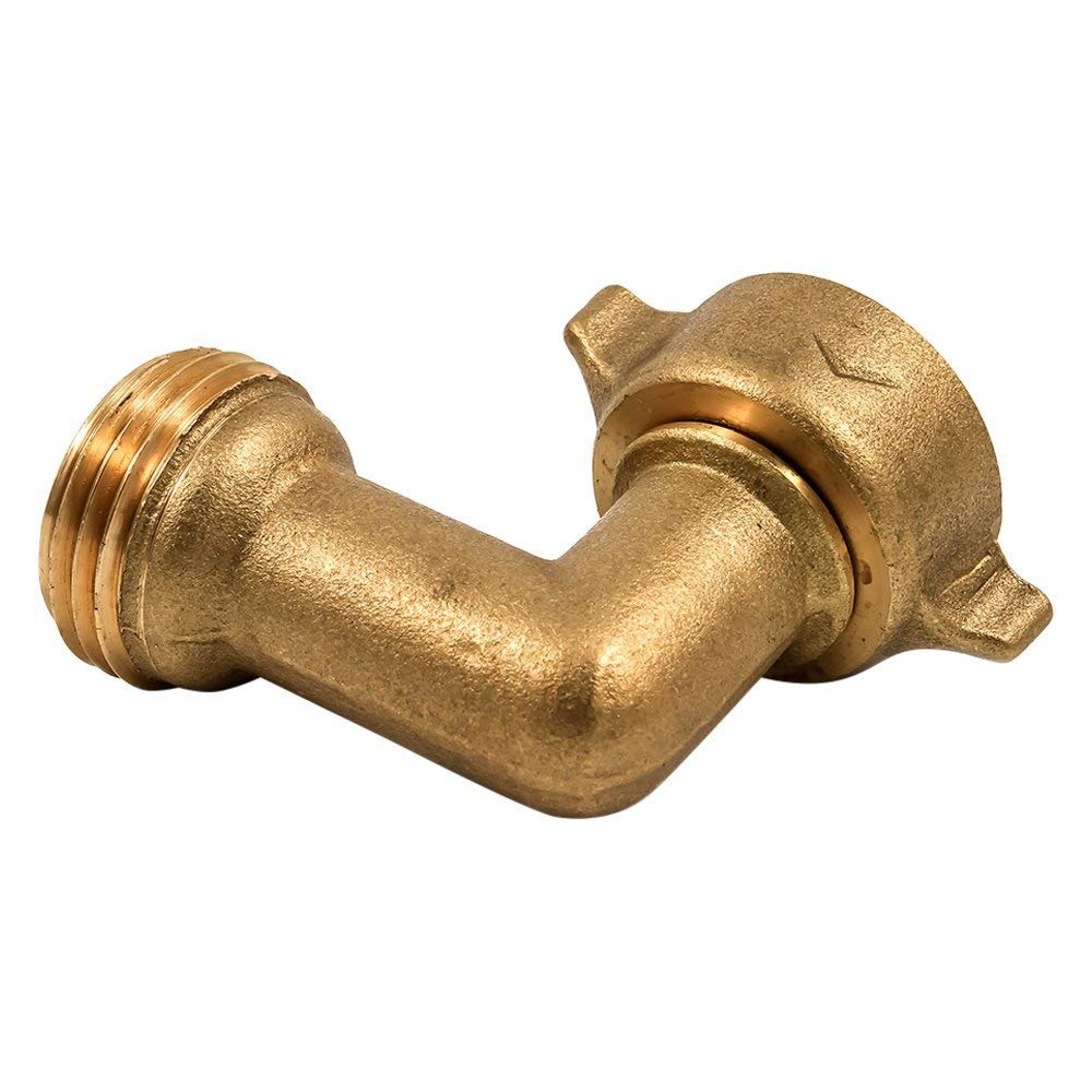90 Degree Hose Elbow with Gripper, LLC (BAGGED)