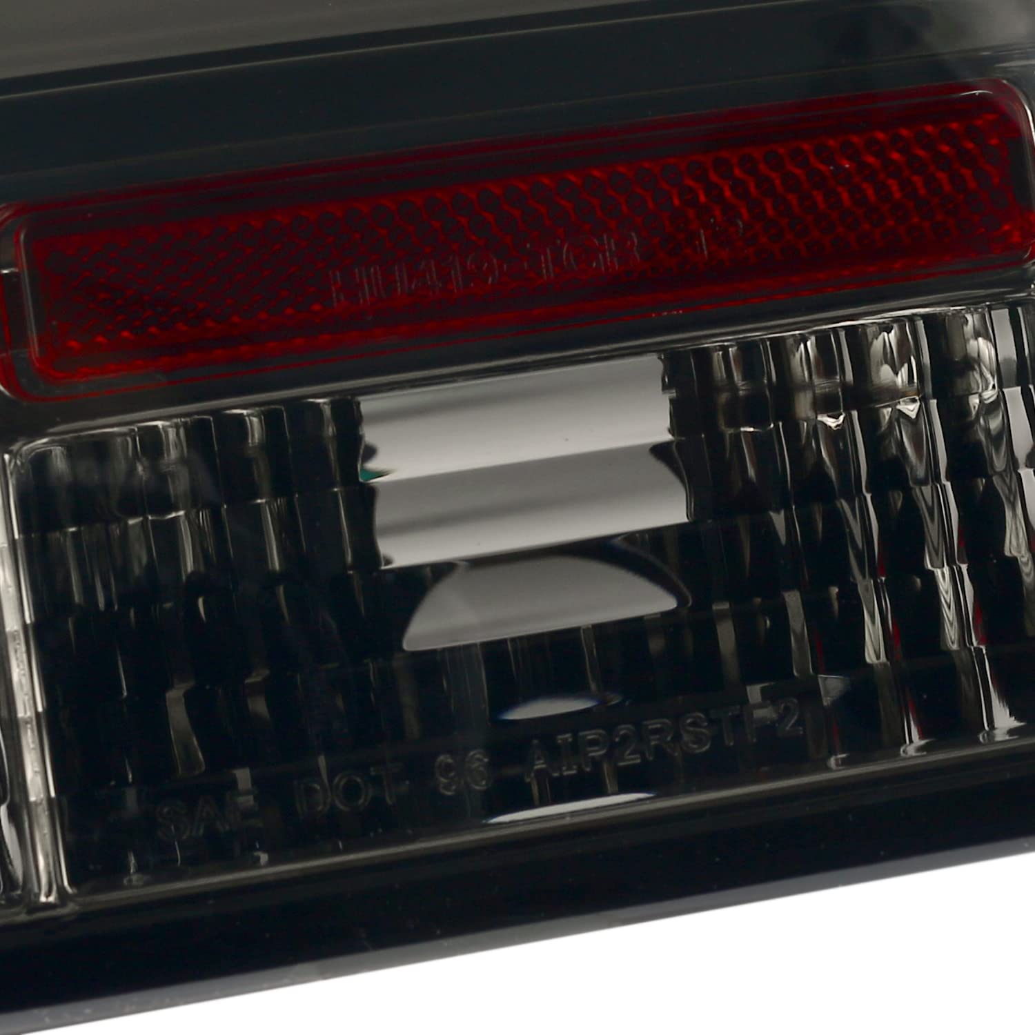 Smoke LED Bar Tail Lights SPEC-D TUNING Compatible with 1997-2000 BMW E39 5-Series 4-Door, Left + Right Pair Assembly