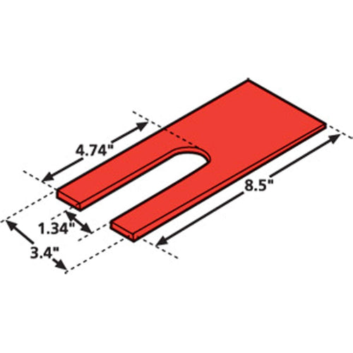 Peterbilt SPC 35015 Pinion Shim 1.0°(Pr)
