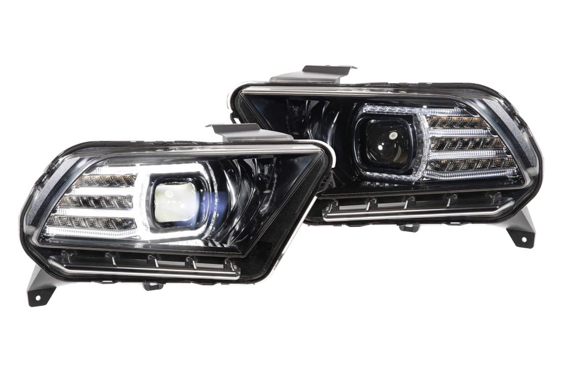 Ford Mustang XB LED Headlights: Morimoto Lighting (10-12) (Pair) LF440