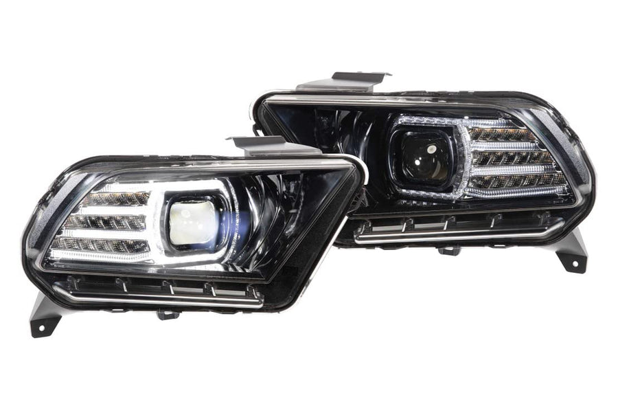 Ford Mustang XB LED Headlights: Morimoto Lighting (10-12) (Pair) LF440