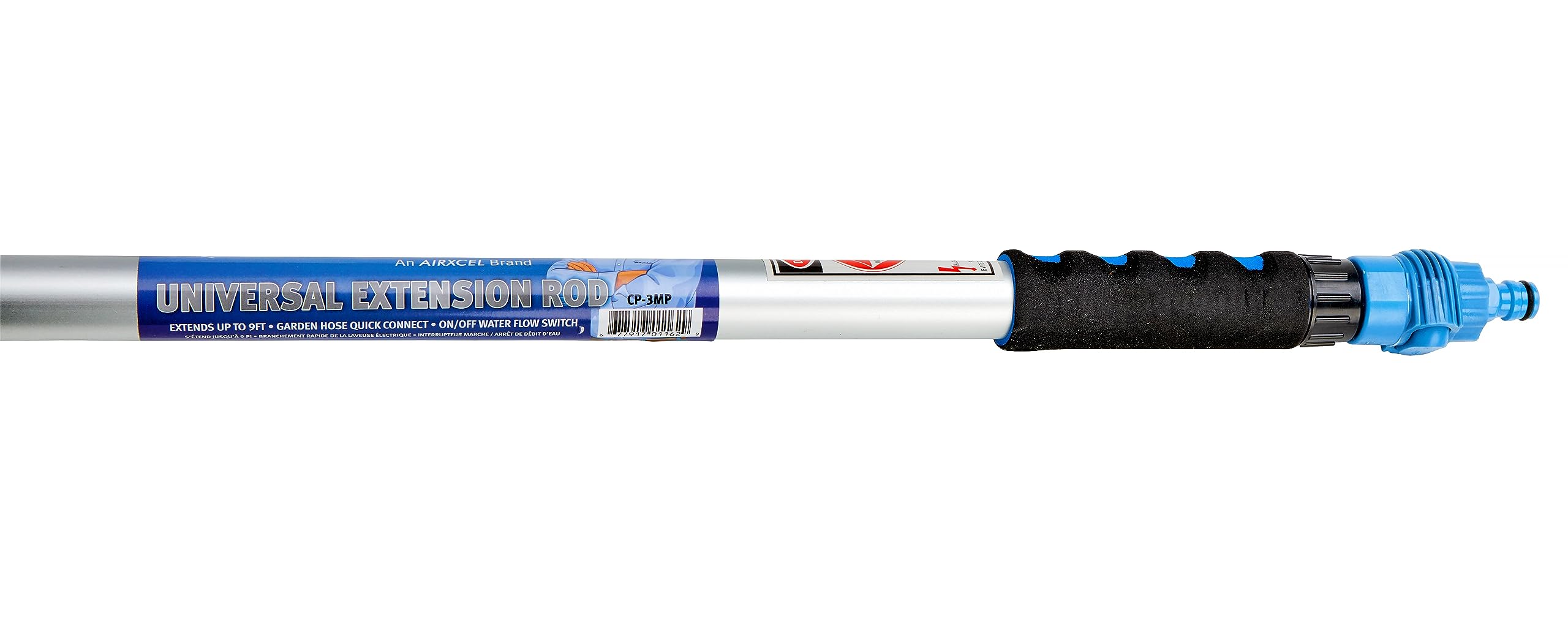 Telescopic Dicor CP-3MP Cleaning Brush Pole - Ideal for Cleaning RV Surfaces