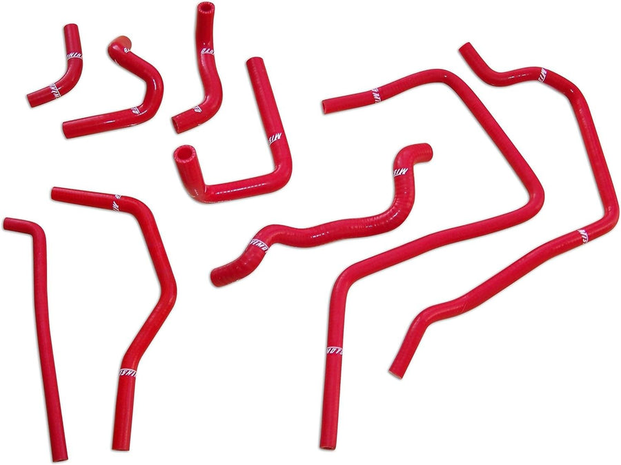 Mishimoto Ancillary Hose Kit MMHOSE-SUB-ANCRD Fits Subaru Impreza WRX/STI 2001-2005 Red